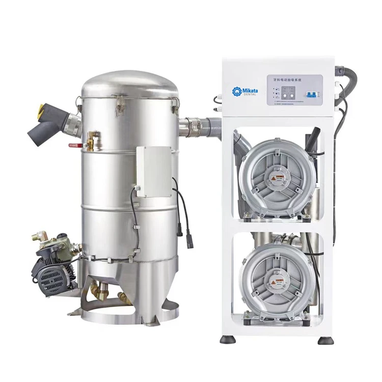 Upgraded stainless steel tank Powerful suction pump Dental Suction Machine unit For 2/4/5/6/8/10 Dental equipment Chair