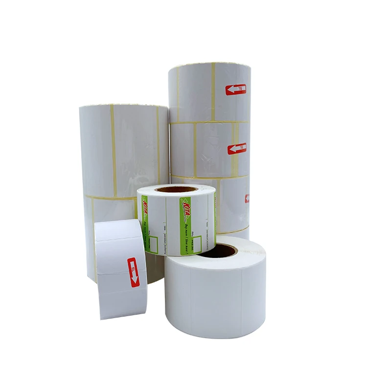 Product Label Sicker Barcode Printer Silicone Direct Thermal Label