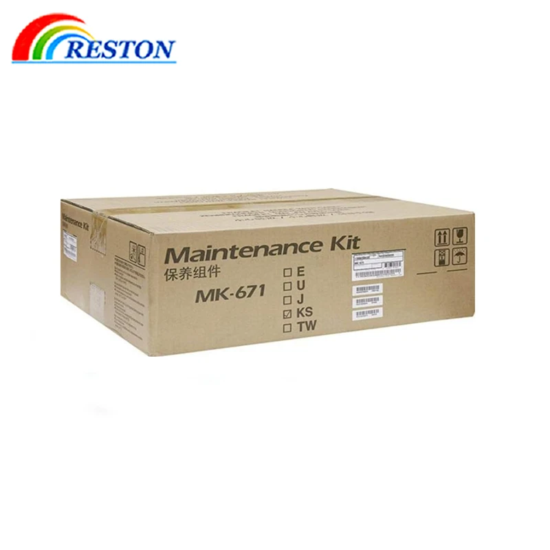 Оригинальный комплект для обслуживания MK-671 Kyocera KM2540 KM2560 KM3040 KM-2540 KM-2560 KM-3040 KM-3060 300i