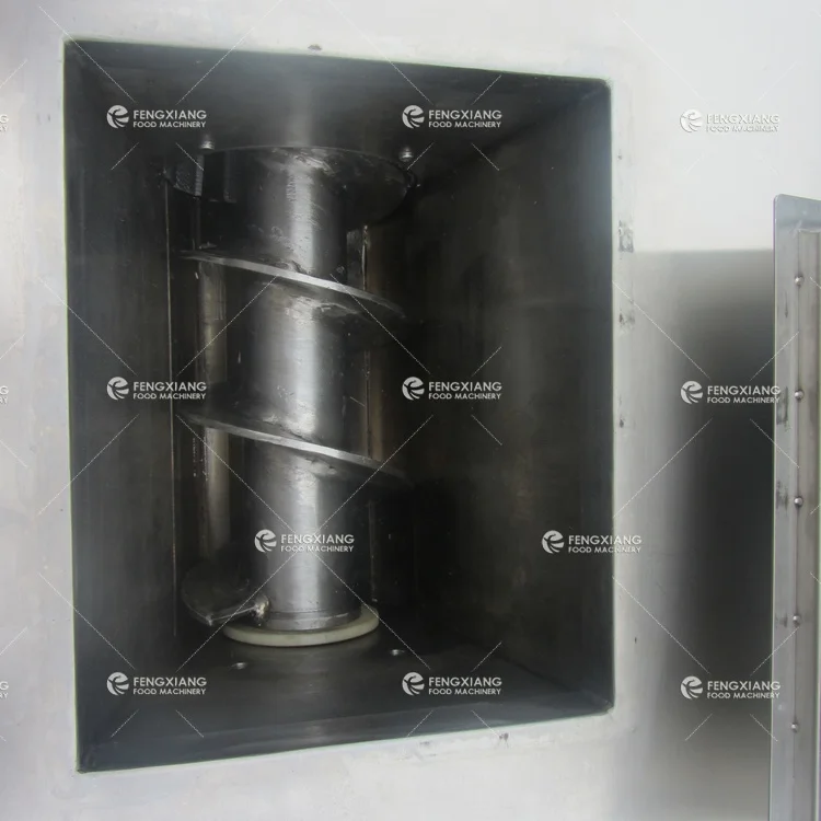 Poultry processing industry bone meat separating and cutting machine