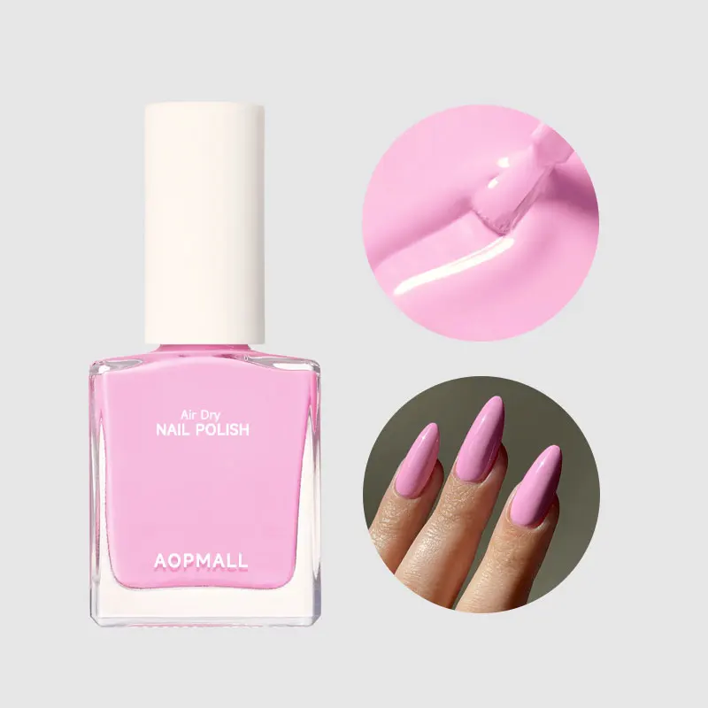 AOPMALL Private Label Halal Nail Polish High Pigment Muslim Nail Polish Breathable Long Lasting