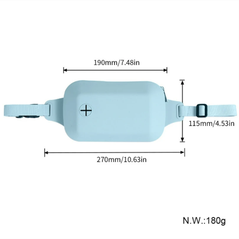 Dog Waist Pack Puppy Training Walking Easy Access to Treats Clean Silicone Dog Poop Bag Holder Dog Treat Pouch