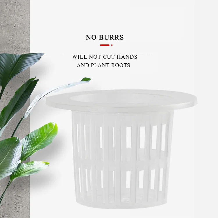 
Soilless Cultivation Planting Blue Cup Plant Root Fixer Hydroponic Hydroponic Vegetable Plastic Planting Basket 