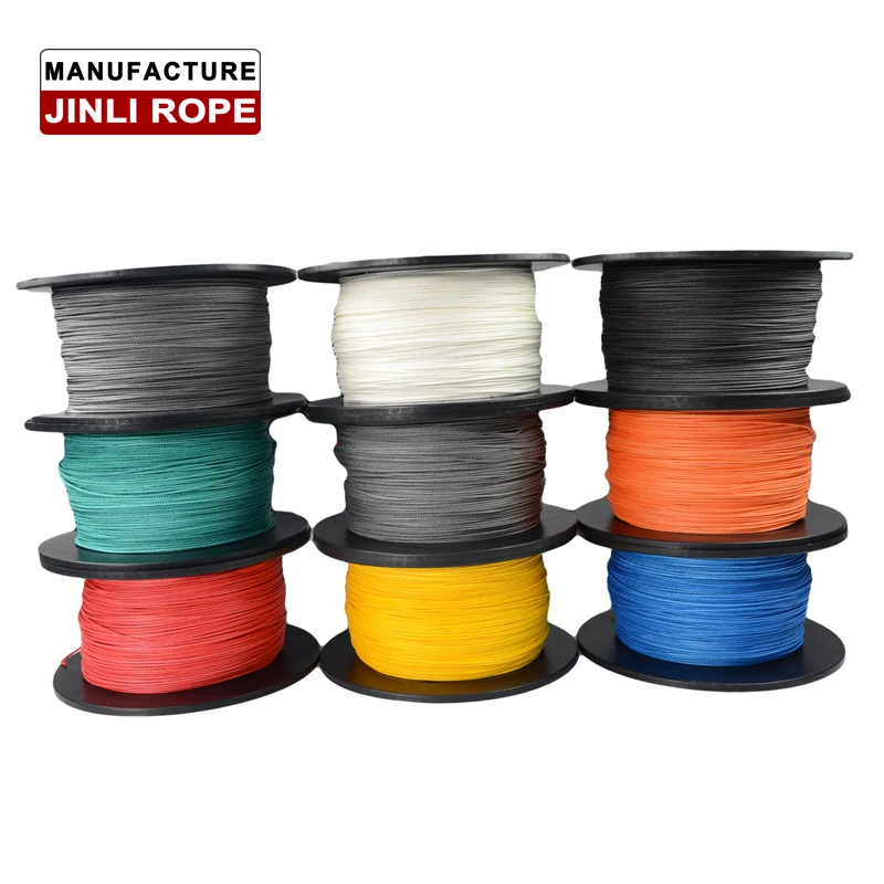 JINLI 3mm 12 Strand 1000m Paraglider Uhmwpe Winch Rope