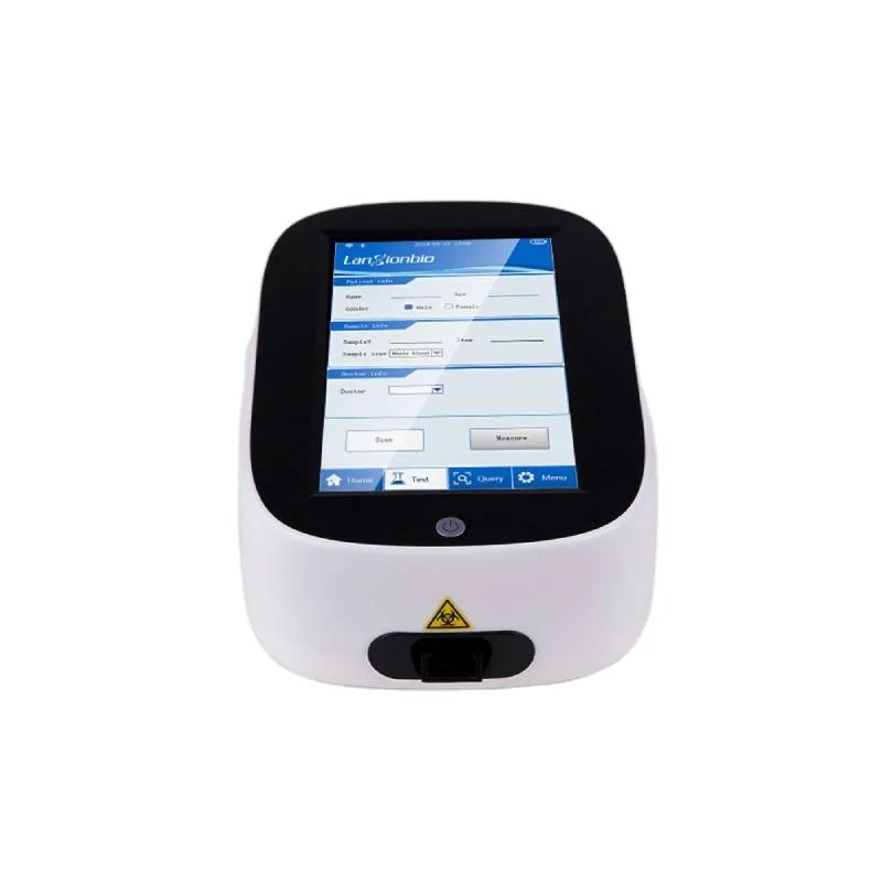 Lansionbio Clinical Immunoassay Quantitative Analyzer with Printer for Medical Laboratory POCT Diagnostic Devices LS-1100