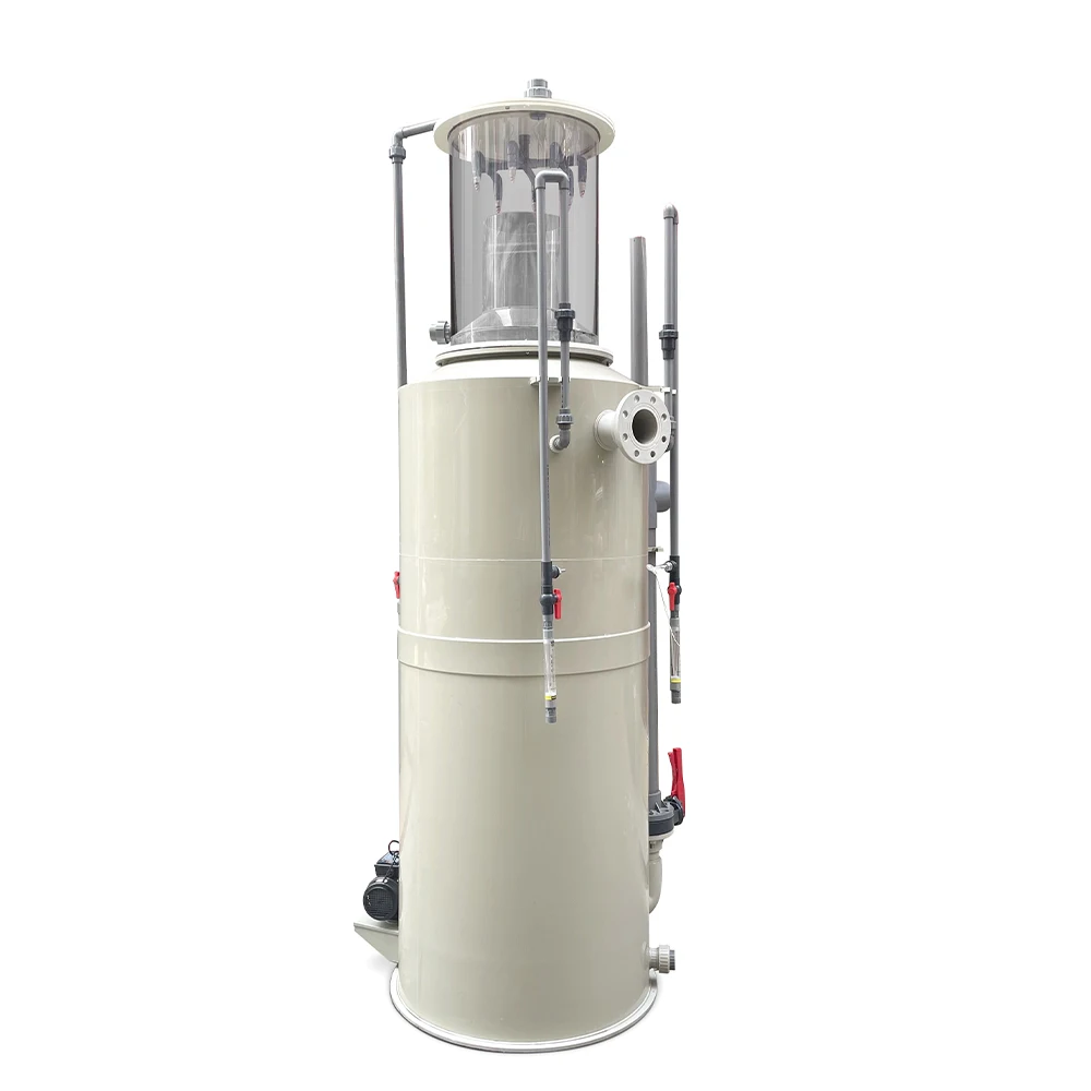 QihangRAS 10 м3/ч мини-протеиновый скиммер пресноводный морской аквакультура очистка сточных вод аквариумный протеиновый