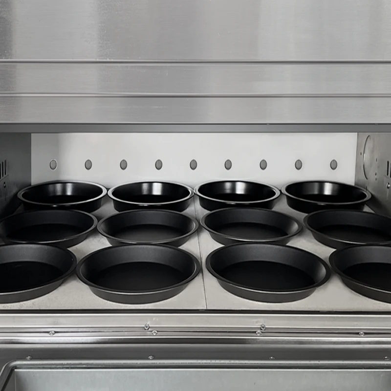 Wholesale 2 Layer  2 Deck 4 Trays Electric Oven Oven 4 Trays Pizza Bread Cake Baking Deck Oven
