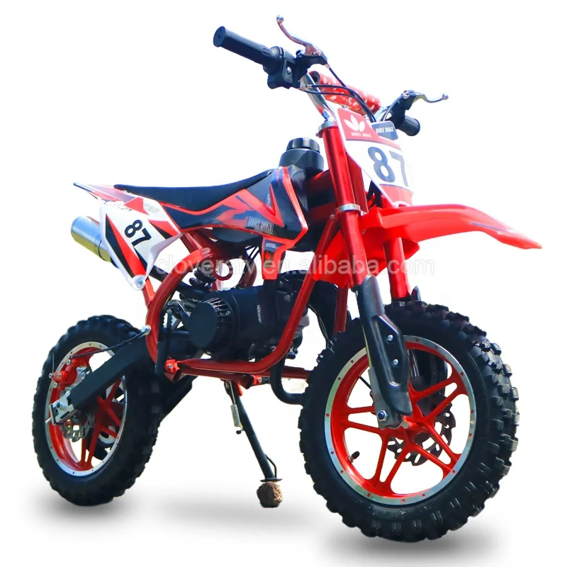 Professional 2 Stroke Mini Kids Motocross Bike 49CC Dirt Bikes with Pull Start