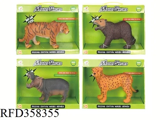 New World Of Dinosaur Set 6 Figure Series Simulation Dinosaur Toy