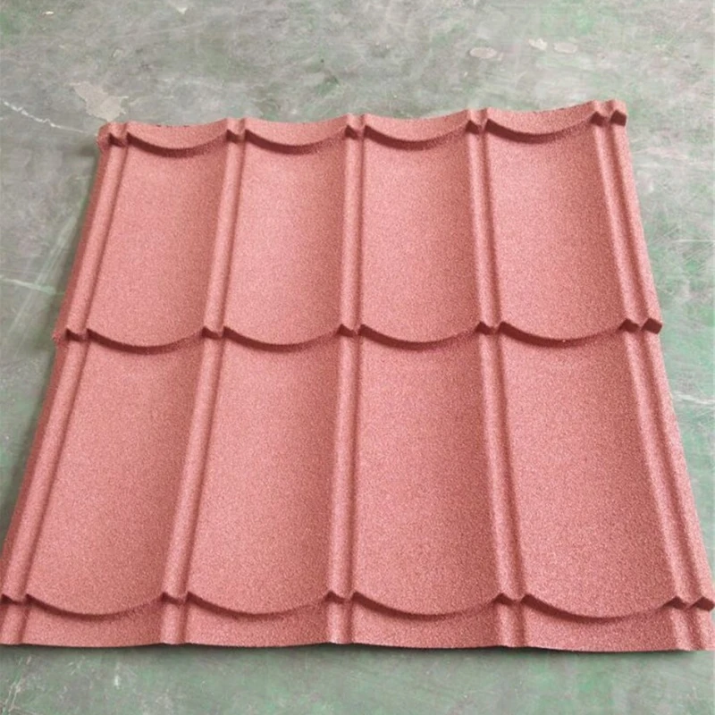 Newest building construction materials for house roof color stone coated metal roof roofing tiles