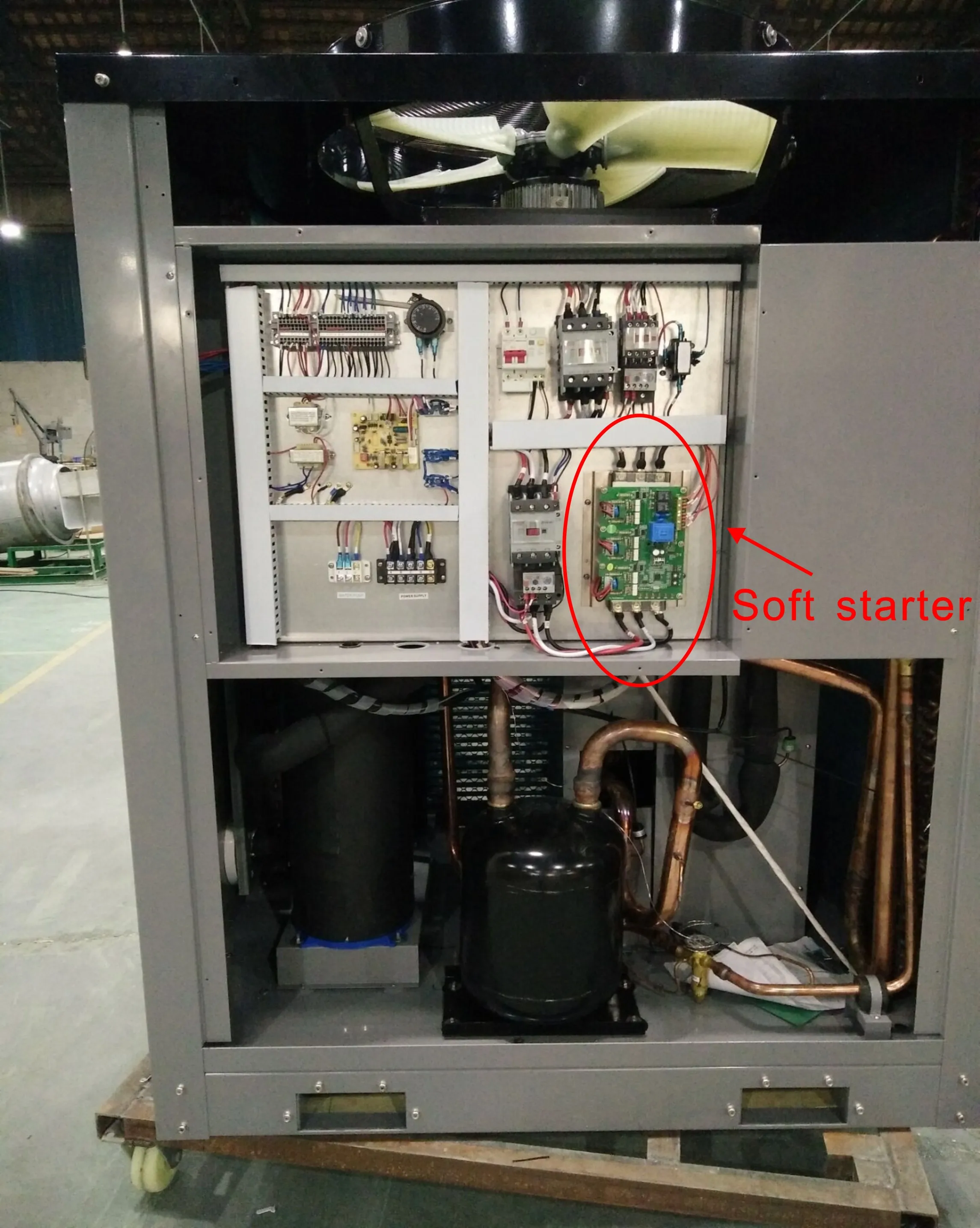 Three phase motor soft start 3 phase soft starter for air conditioner and heat pump and motor below 380V 30HP/22KW