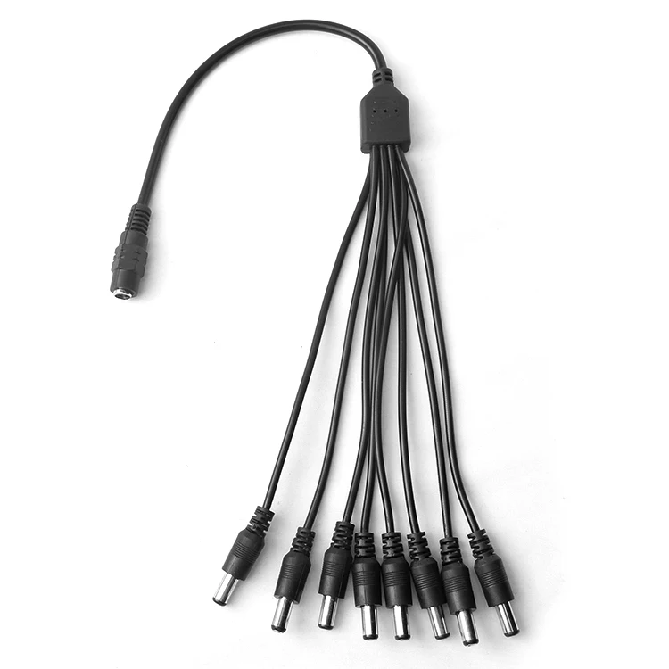 AC 100-240V DC/DC 12V 8A адаптер питания с сертификацией от 1 года до 8 разветвитель кабель для камеры безопасности системы аксессуары