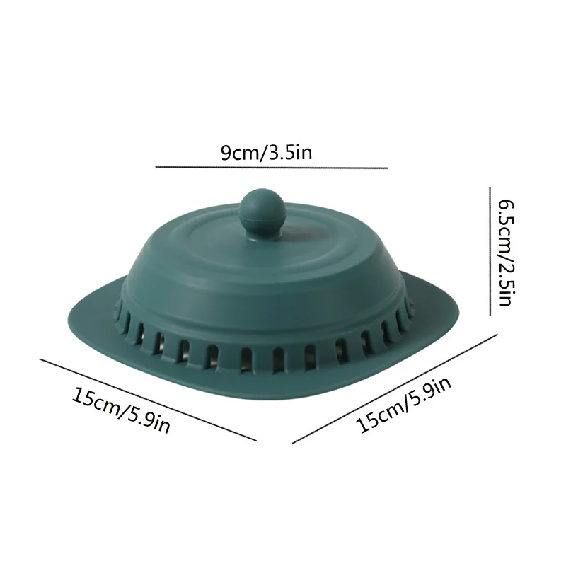 New silicone floor drain kitchen odor-proof sink filter bathroom Hair Stoppers Catchers Sewer outlet plug