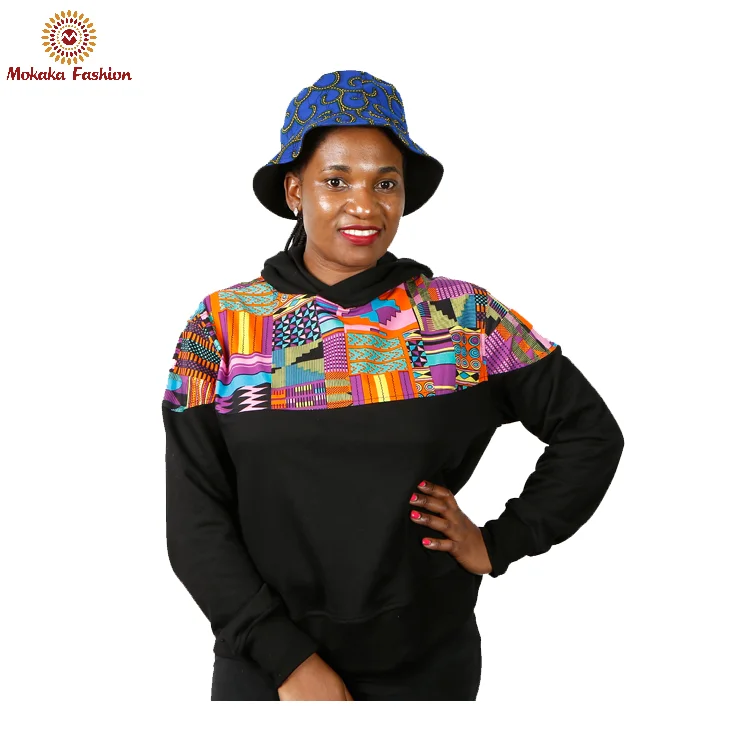 
Bucket hat beach polyester african Cheap Wax Print bucket hat 