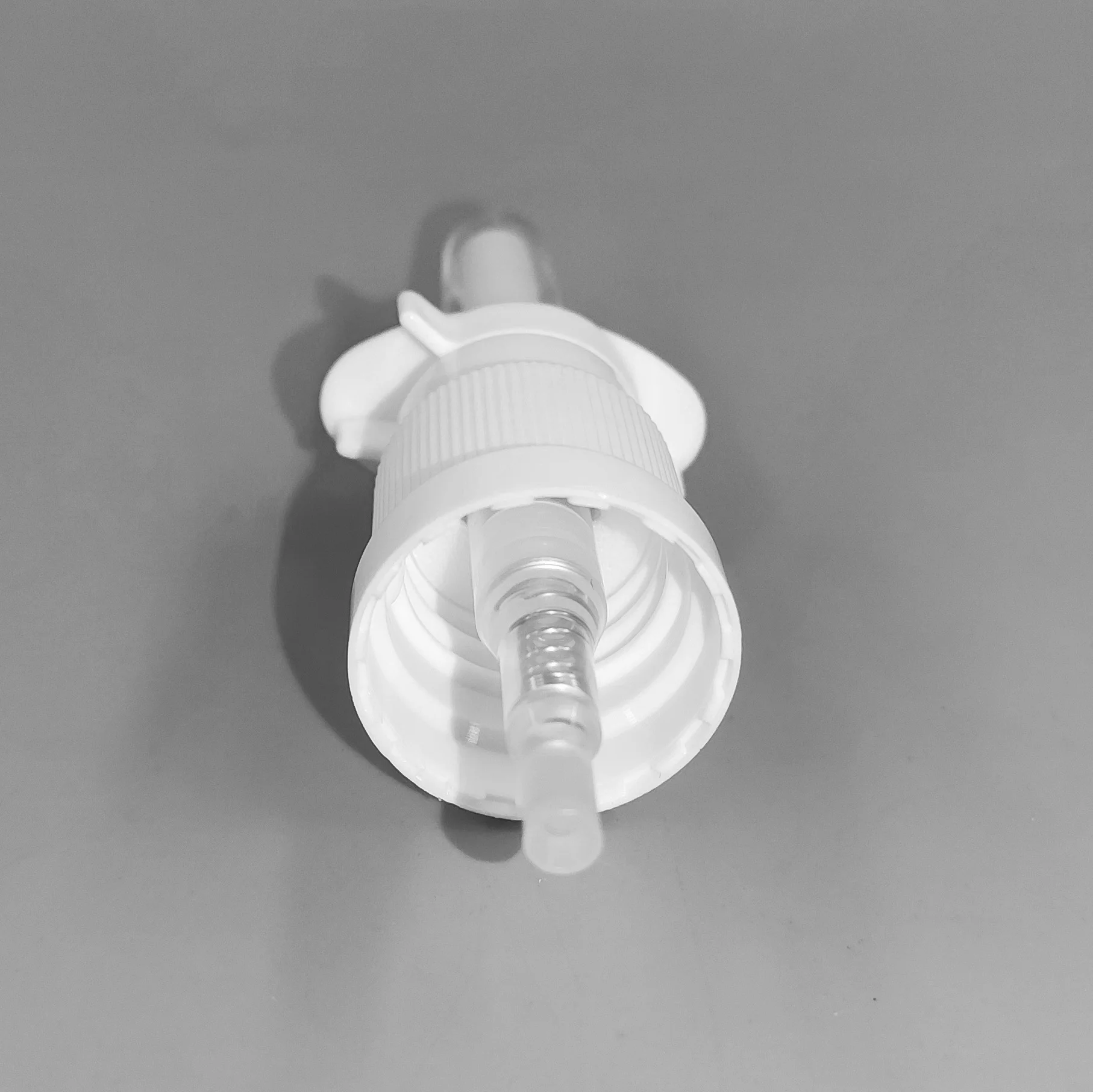 18mm Plastic sprayer pump spray caps new transparent medical use nasal sprayer for nose spray