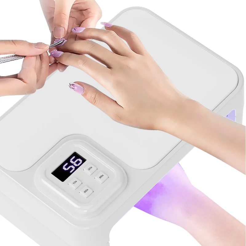 Professional UV LED Nail Lamp 180W Large Space Nail Dryer for Gel Polish with Auto Sensor for Fingernail and Toenail Home Salon