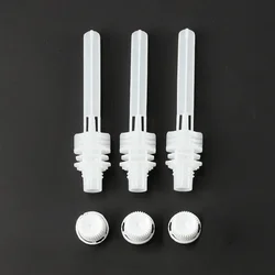 Plastic Tube Screw Liquid Medicine Bottle 8.6mm Cap Spout Pouch, Test Tube With Screw Cap