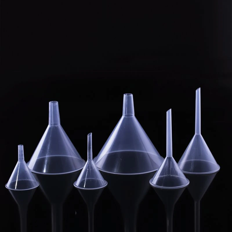 31*39mm Small Transparent China factory School Laboratory Plastic PP funnel