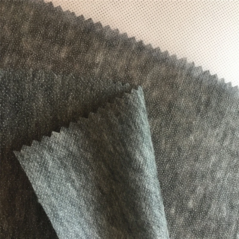 tear away embroidery backing paper 100% polyester nonwoven lining fabric roll for tailoring material 1065HF Eco-friendly