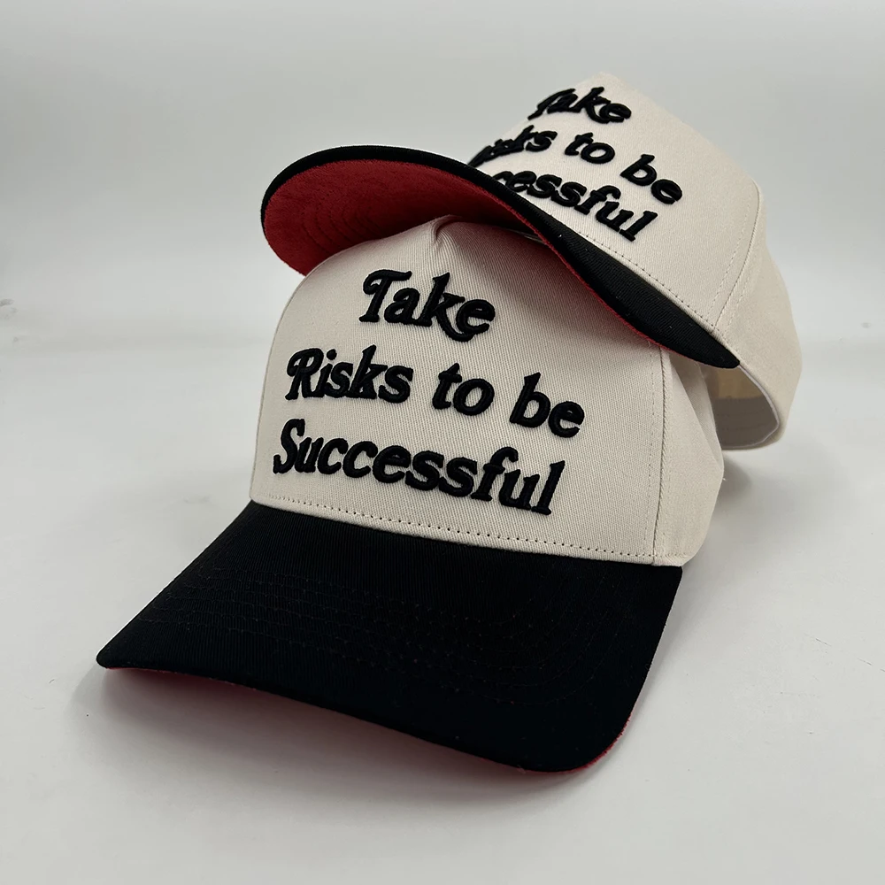 Custom Made Private Label Sports Hats Wholesale Baseball Cap With 3D Embroidered Logo