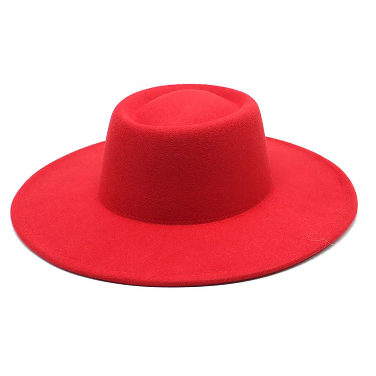 wholesale customize packable ecuador colorful panama hat men high quality felt plain fedora hat unisex wide brim cap for men