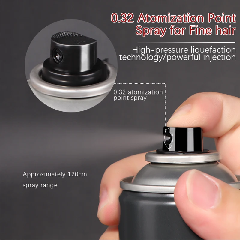 Factory OEM ODM Professional Aerosol Spray Hair Styling Products Woman Wholesale Custom Strong Hold Hair Spray for Men