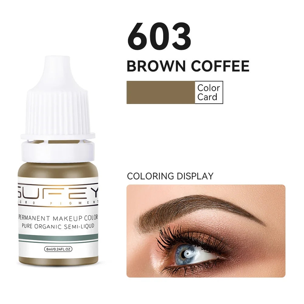 8Ml/Bottle Permanent Makeup Microblading Pigments white wind Skin Camouflage Scar Tattoo Ink Pigment