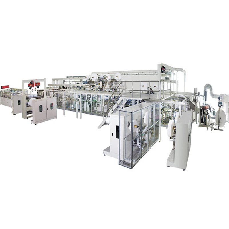 High Full Automatic Adult Diaper Making Machine Production Line