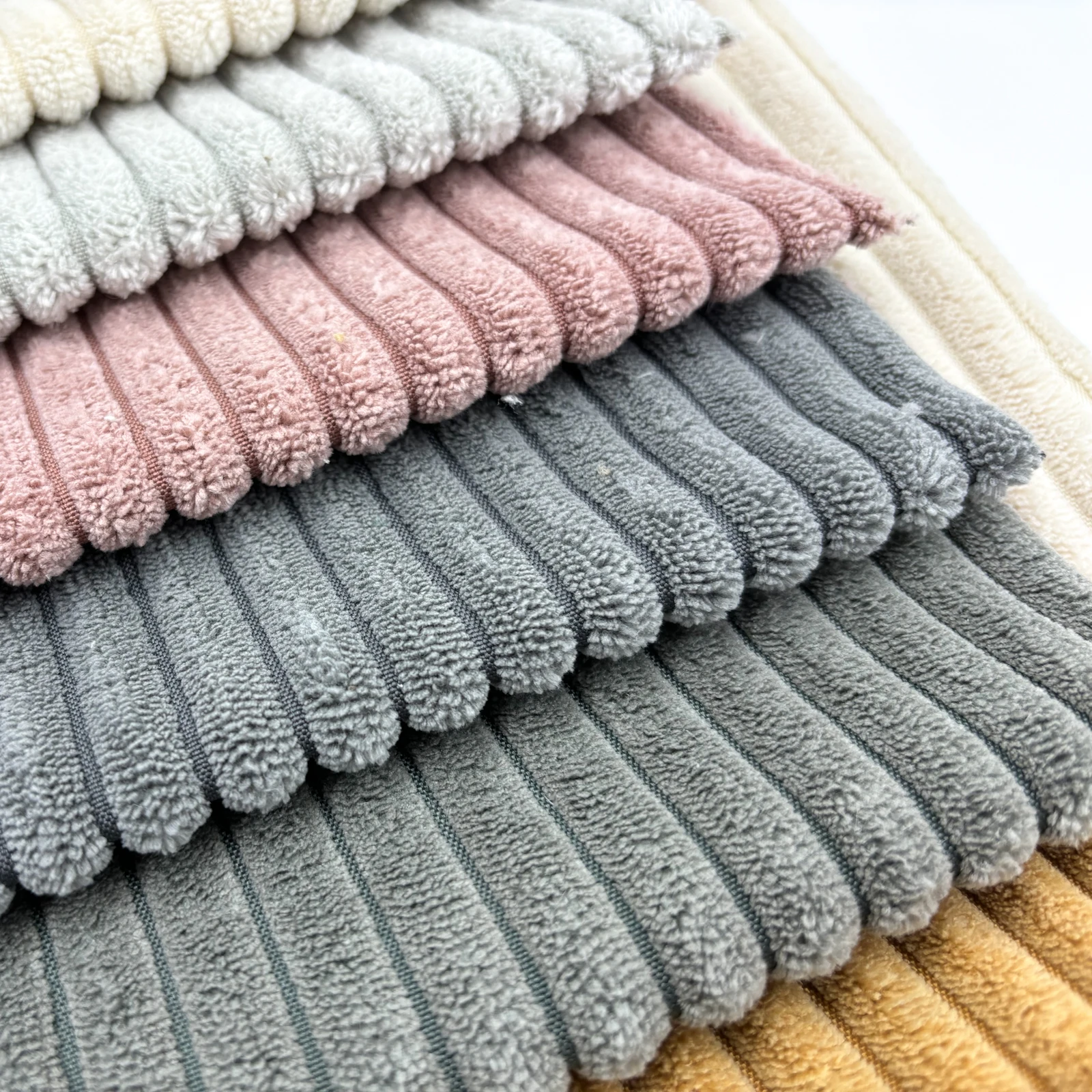 2.5w Brocade polyester corduroy household fabric striped corduroy interior decoration