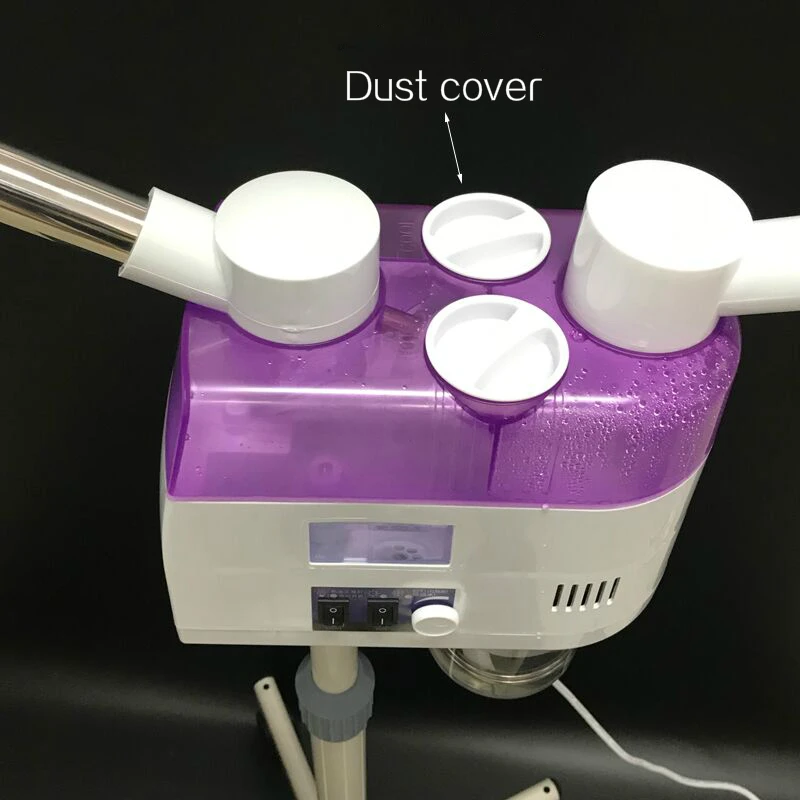 face steamer 3 in 1 Whitening Lightening cold hot spray with Magnifying glass Electric Facial Steamer