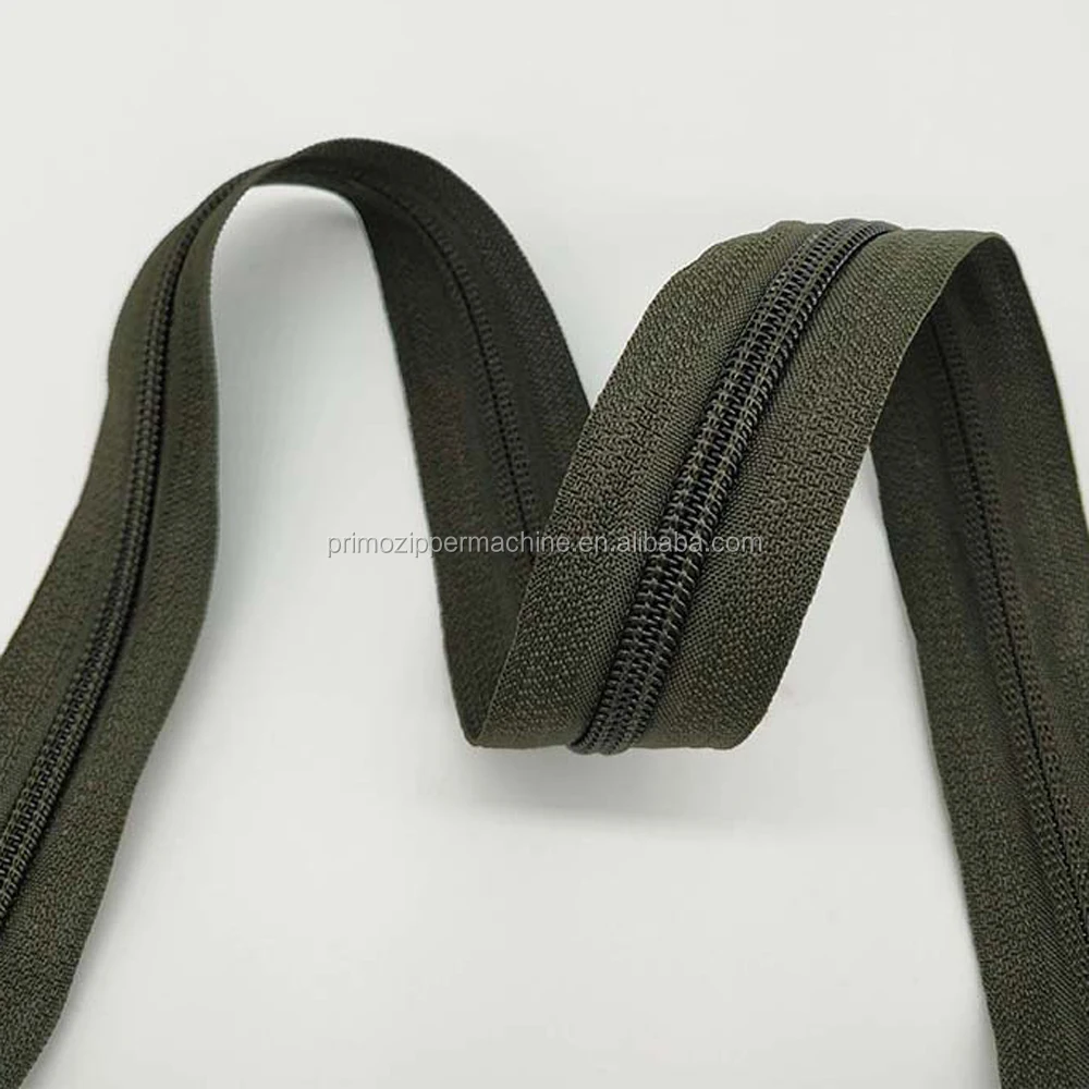 3# #4 5# 7# 8# 10# size long chain nylon zipper long chain zipper cord roll fo bag,clothes