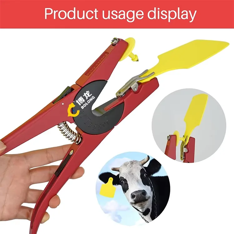 Cattle Ear Tag Printing Machines Sheep Applicator Gps Cattle Tracking System Ear Tags for Cattle