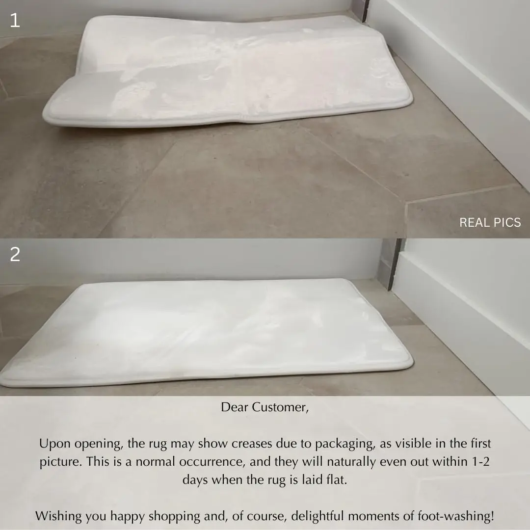 FMT Soft Memory Foam Anti-slip Bath Mat Rug Microfiber Water absorbent Memory Foam Bath Mat for Bathroom