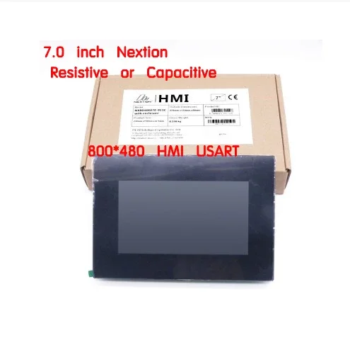 NX8048K070-011C 7.0' Nextion Enhanced HMI Capactived Multi-Touch Display With Enclosure Touch Screen TFT LCD Display Module
