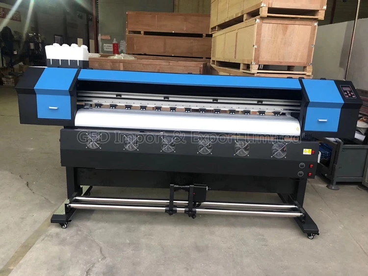 Широкоформатный принтер Guangzhou 6ft/1 8 m 10ft с головкой XP600 DX5 DX11 экосольвентный брезентовый