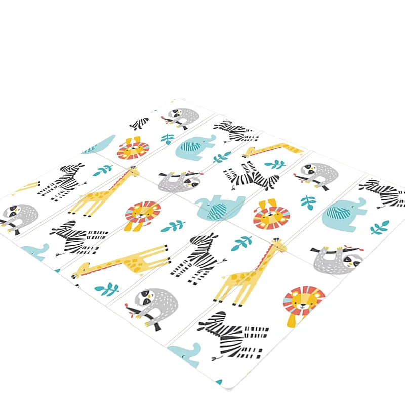 CE Quality Quntity High Level Xpe Play Mat Foldable Assorted Colors Great for Baby Development Educational Toy for Picnic