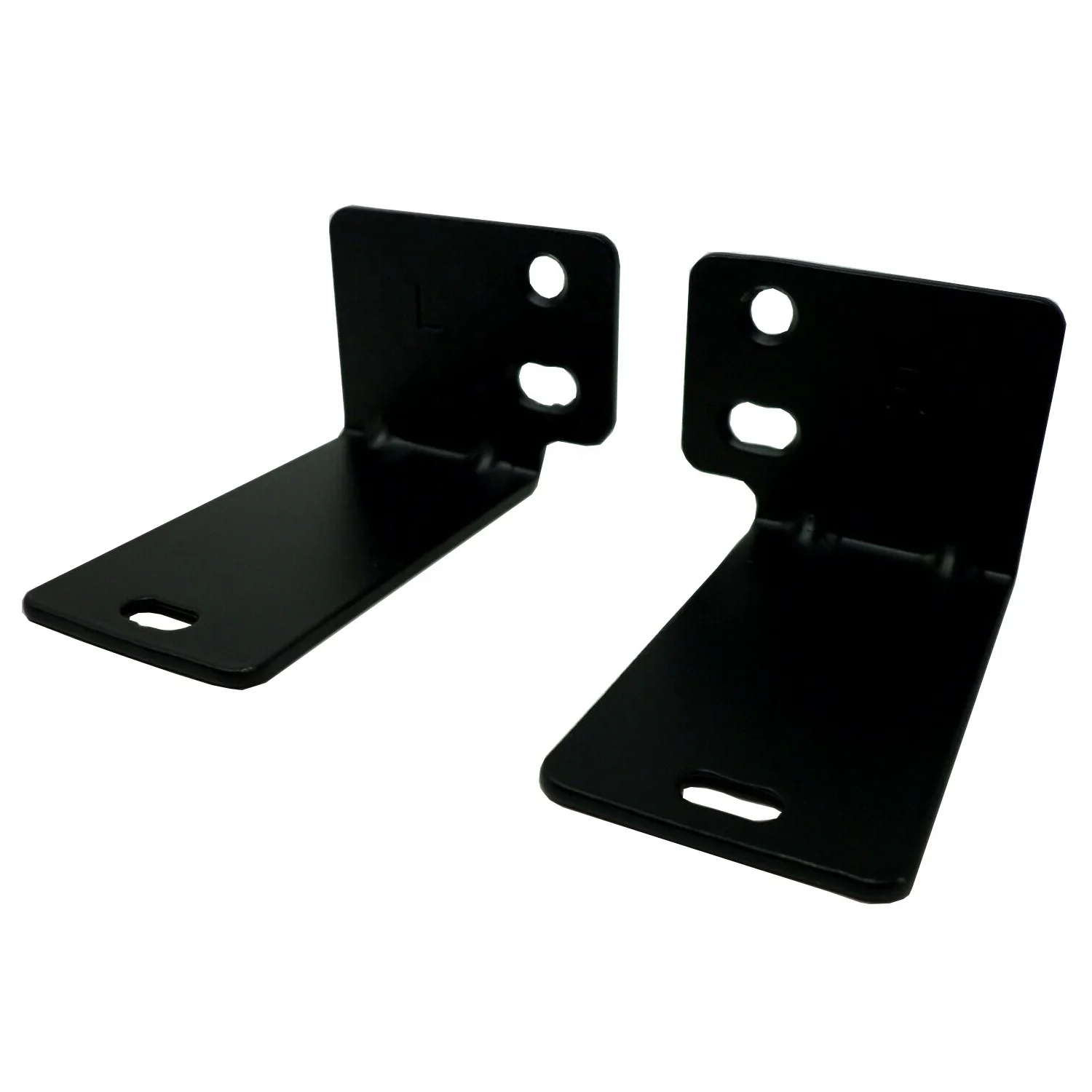 High Quality Powder Coated Black Metal Wall Mount Speaker Bracket