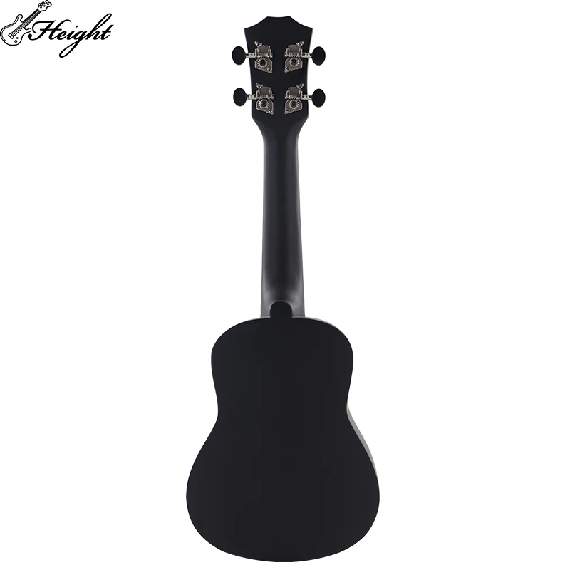 21 inches Black Ukulele Linden wood Back composite wood Fingerboard ukulele tenor ukulele acoustic guitar