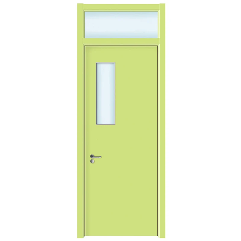 Hospital single swing airtight door manufacturer ward painted door with good sealing effect operating room single swing door