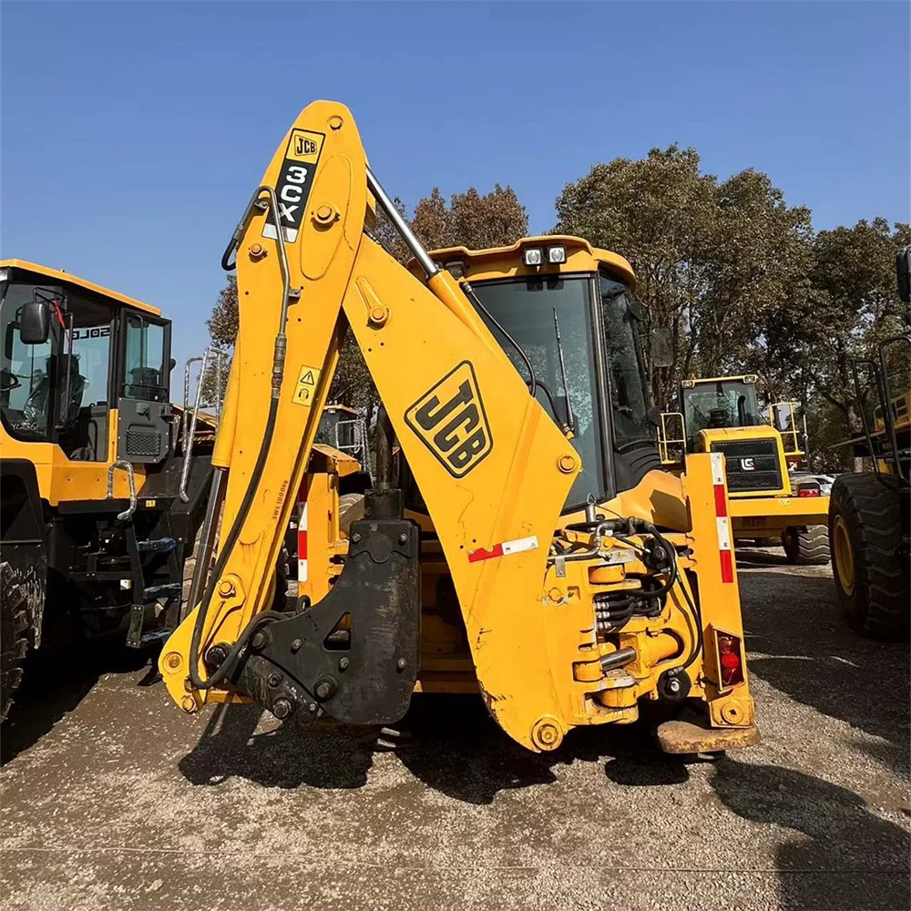 Caterpillar высшего качества JCB3XC usedJCB3XC Подержанные большие мини-экскаваторы-погрузчики прямые продажи с завода колесные экскаваторы
