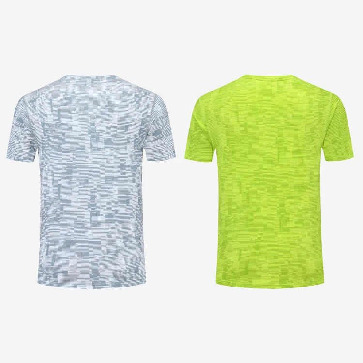 Gym Wear T Shirts For Men Muscle Shirts Cotton Elastane Tee Tops Clothing Rounded Hem T Shirt With Logo