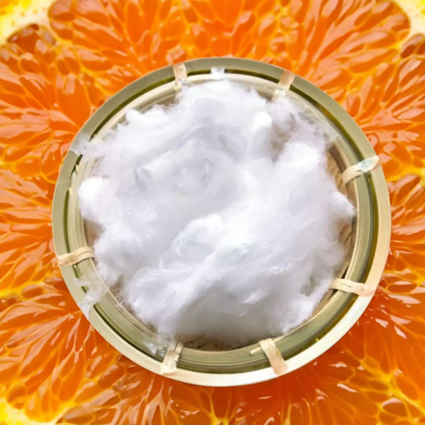 PLA Short Cut Fiber 1.5D 6MM Biodegradable Corn Fiber PLA Fiber