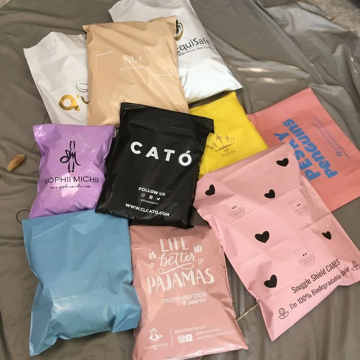 Дешевый экологичный самоуплотняющийся 100% биоразлагаемый почтовый пакет Компостируемый полимейлер