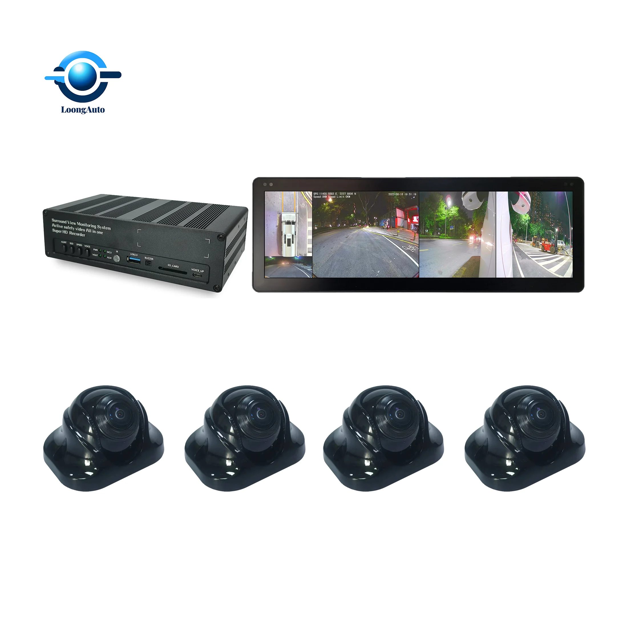 4ch грузовик 1080p 4g wifi автомобиль 360 градусов Автомобильная система безопасности dash 4 camara Мобильный Dvr камера для автобуса