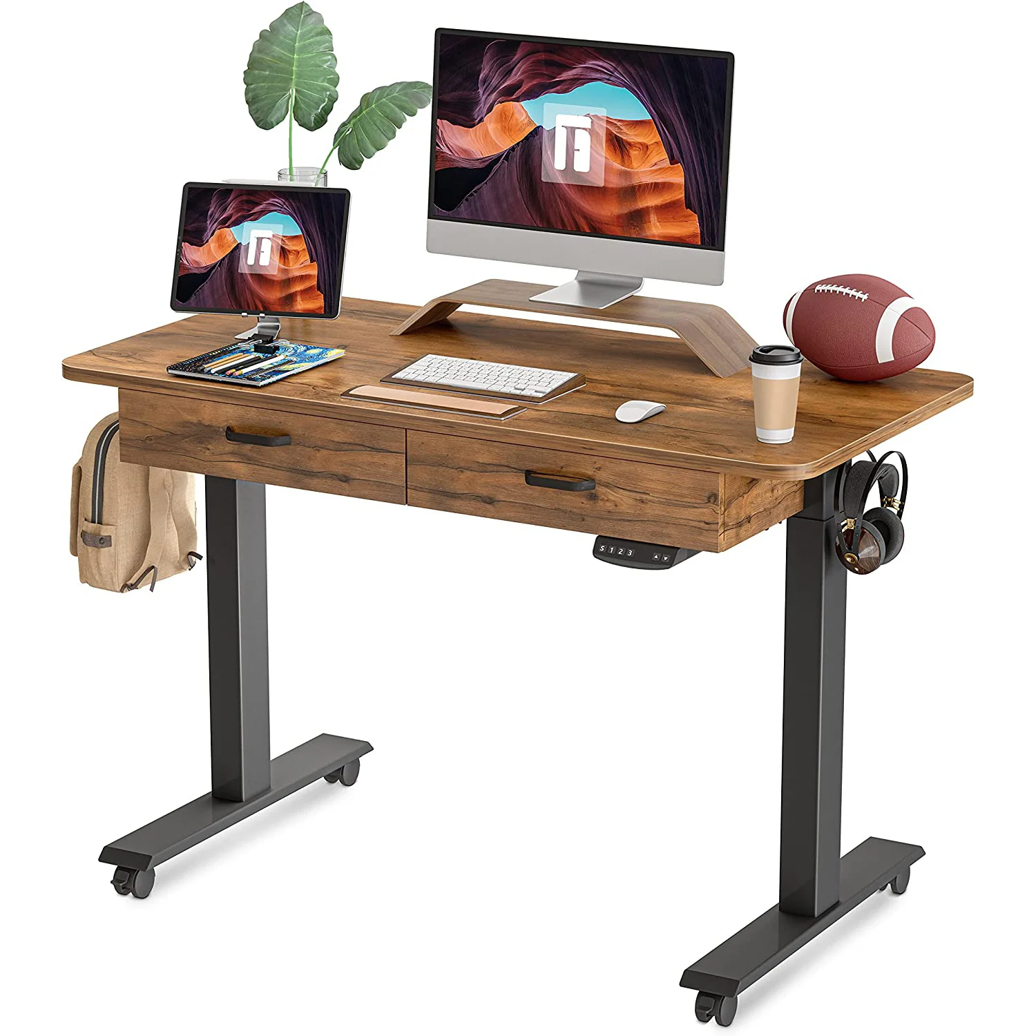 Hot selling modern unique L-shaped desk home computer desk with storage desk for computer