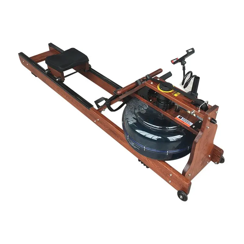New Design Indoor Rower Foldable Water Resistance Gym Exercise Rowing Machine