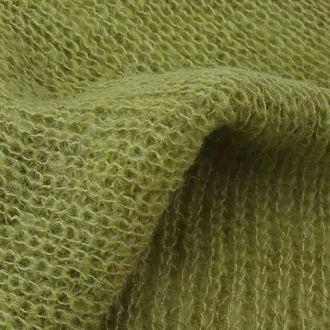 Hot Sale Product Chunky 1/13Nm 8% Kid Mohair 15% Wool Blended Yarns Wholesale For Knitting