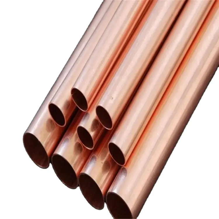 Pancake Coil Copper Tube / Copper Pipe Tube 99 9 Cu Copper for Air Conditioner