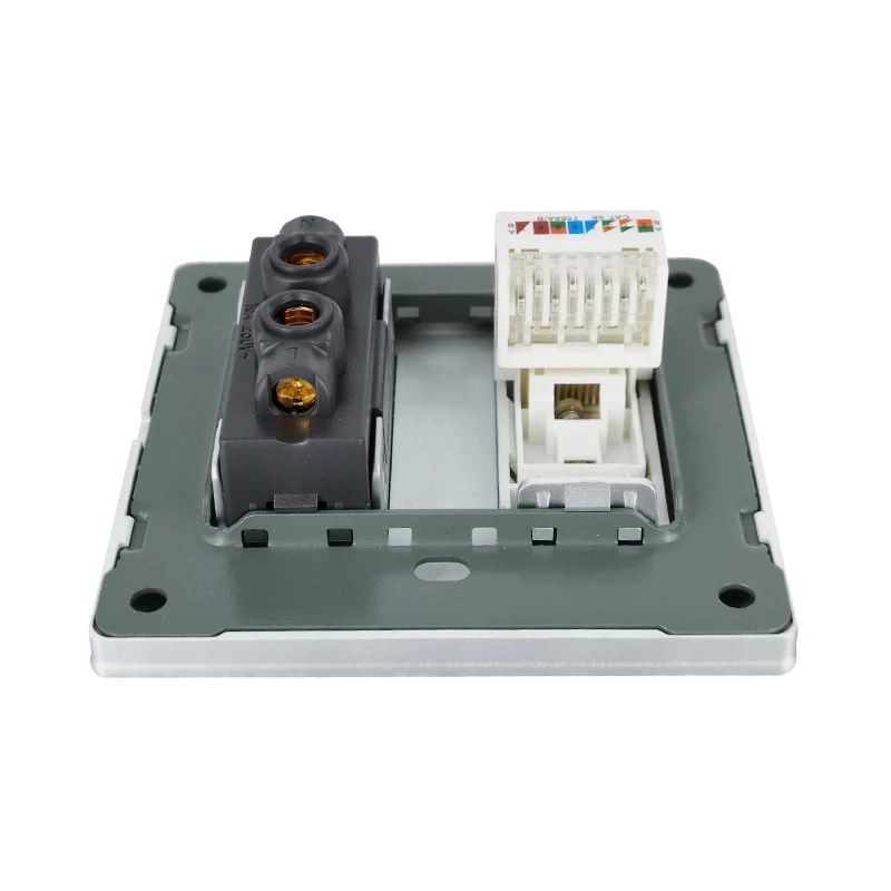 Выключатель Электрический настенный пластиковый осветительный чехол для дома электрический итальянский универсальный с usb-портом Кнопка Au/Us Тел + 2Pin розетка