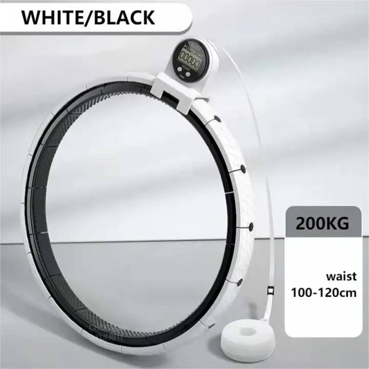 Chooyou Hot Sale Home Exercise Fitness Gym Intelligent Hula Rings Smart Weighted Adjustable Silicone Massage Hoola Hoops